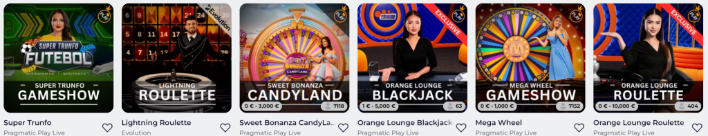 Live Casino Games